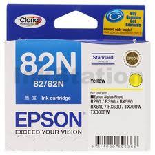 Genuine Epson T1124 (82N) Yellow Ink Cartridge - 515 pages
